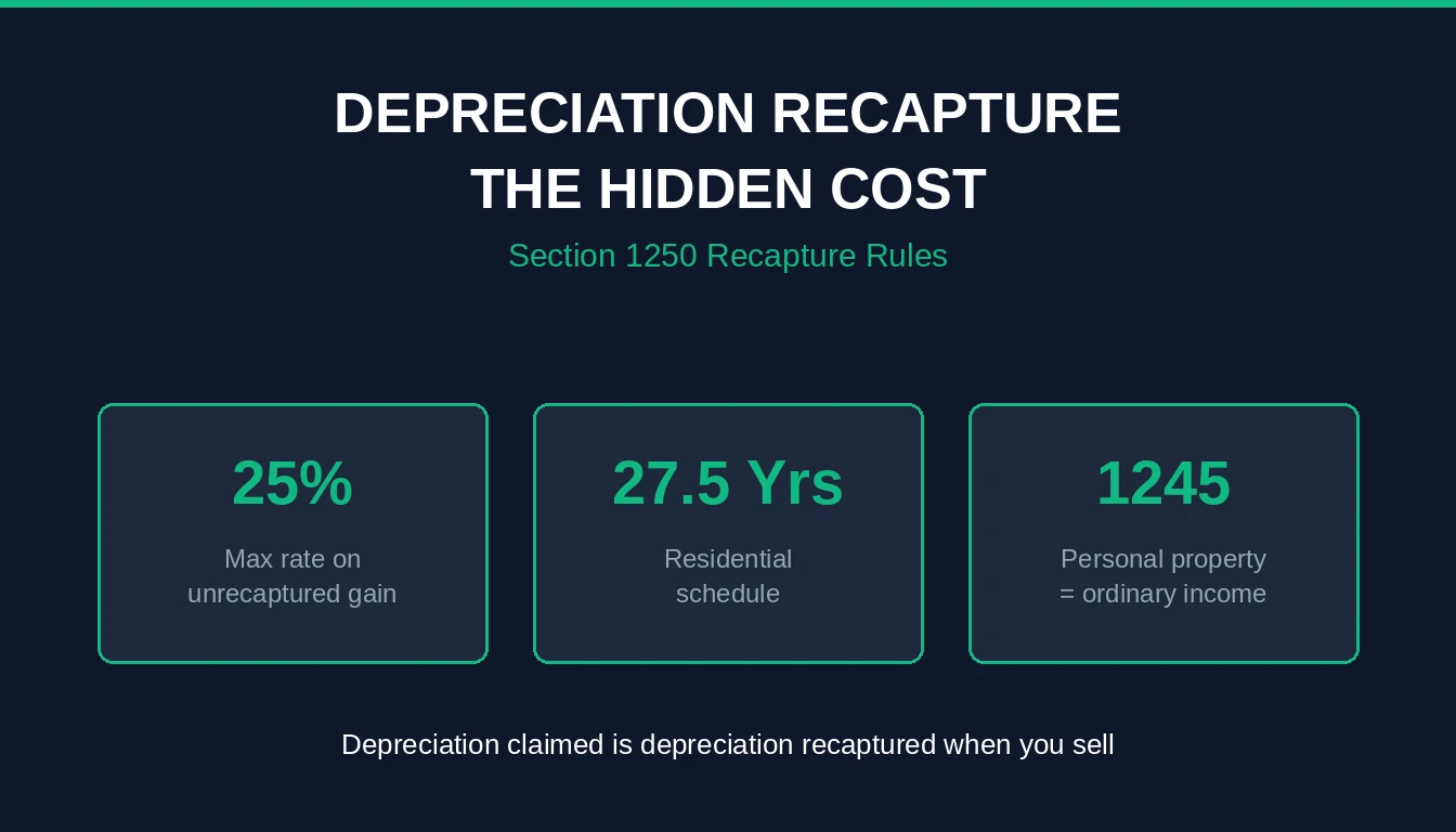 Depreciation Recapture Tax: The Hidden Cost of Selling Investment Property