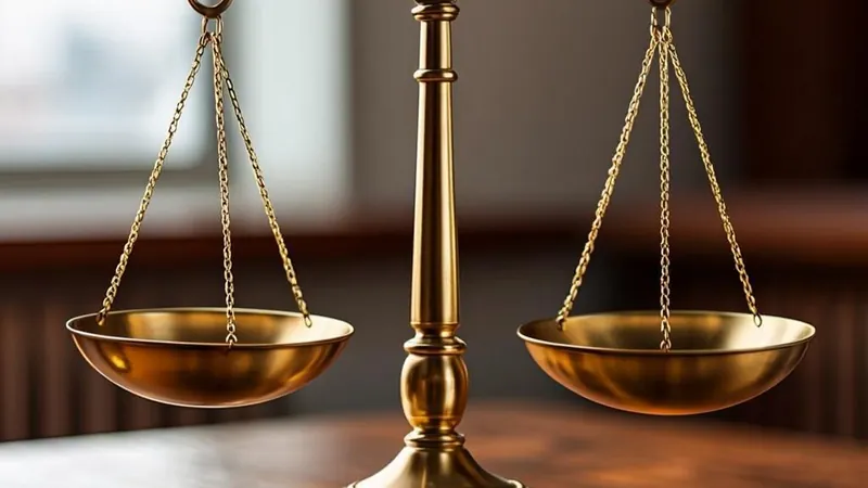 Balanced scale representing an outright sale compared with a funded trust