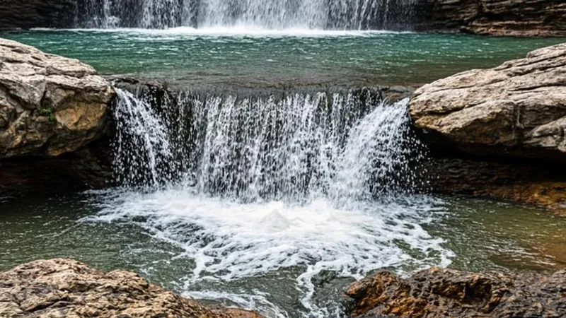 Stepped waterfall tiers representing the four tier distribution system
