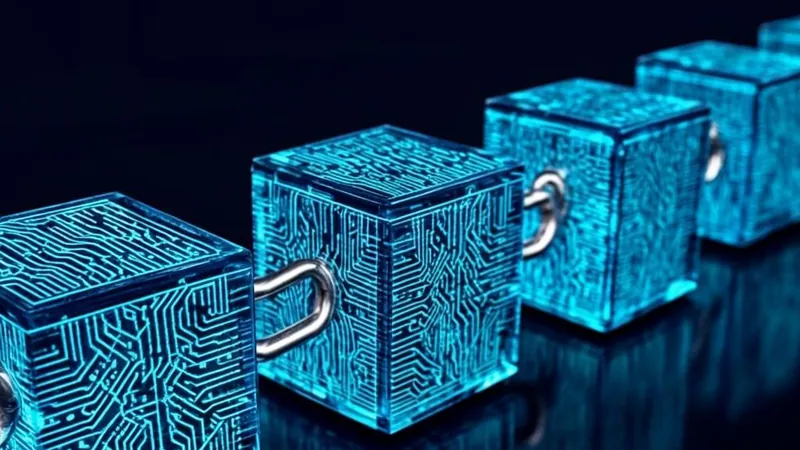 Abstract digital chain representing crypto treated as property