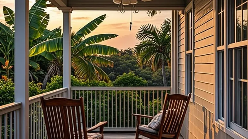 Florida porch at dusk representing the domicile evidence checklist