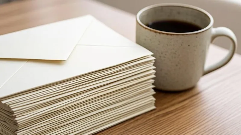 Stack of mail representing broker forms arriving by the February 15 deadline