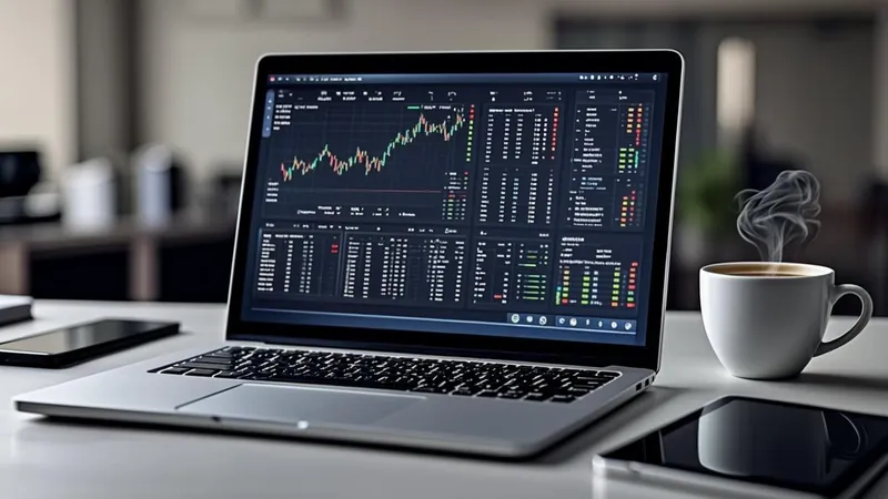 Laptop screen showing a cryptocurrency portfolio dashboard for tax reporting