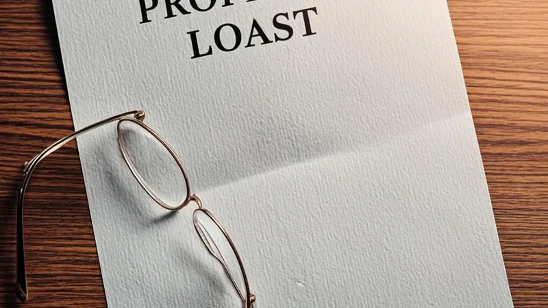 A dignified estate document with reading glasses on a mahogany desk